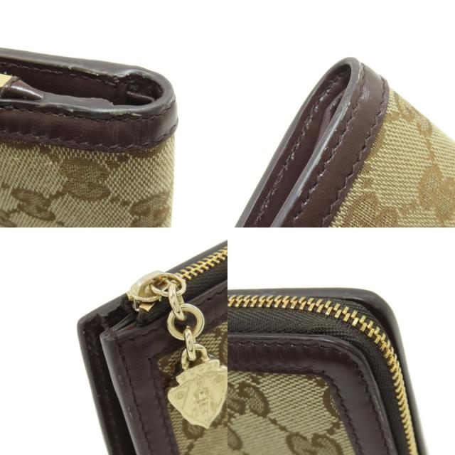GUCCI グッチ 790036 GG柄 二つ折り財布（小銭入れあり） キャンバス レディース [中古] GUCCI グッチ 790036 GG柄 二つ折り財布（小銭入れあり） キャンバス