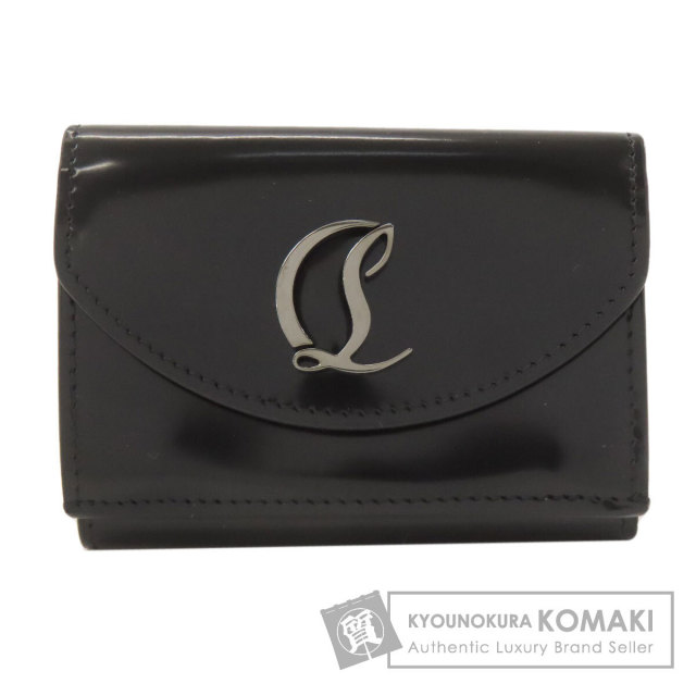 クリスチャンルブタン 二つ折り財布（小銭入れあり） コンパクトウォレット 三つ折り財布