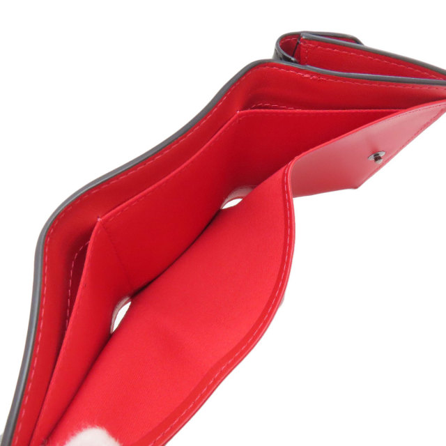 クリスチャンルブタン 11万　3折ミニ財布 コンパクトウォレット 新品正規品 Christian Louboutin クリスチャンルブタン コンパクトウォレット 三