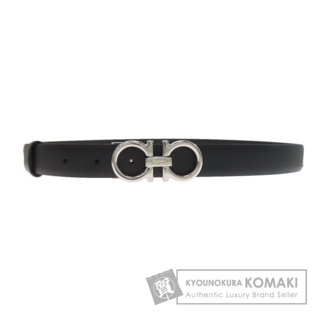 GUCCI グッチ 400593 ダブルGバックル ベルト カーフ メンズ [中古
