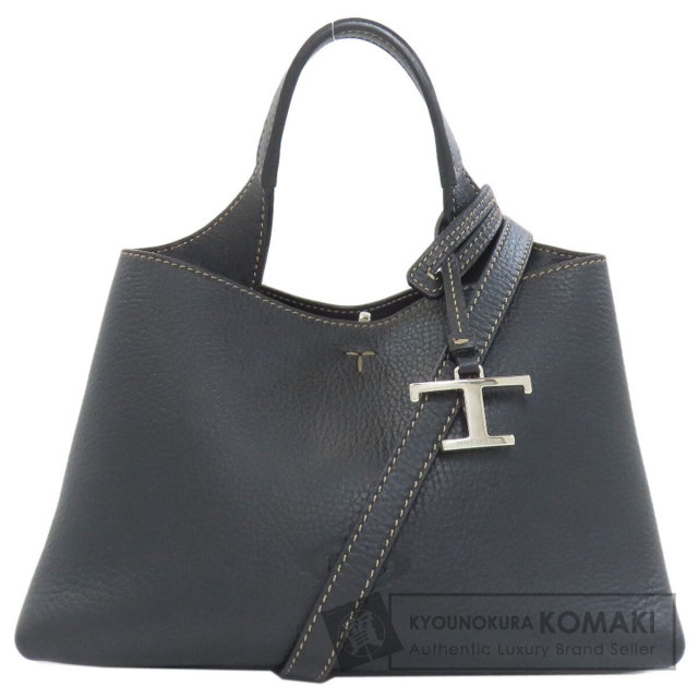 トッズ ハンドバッグ Tタイムレス レザーバッグ マイクロ 2WAY