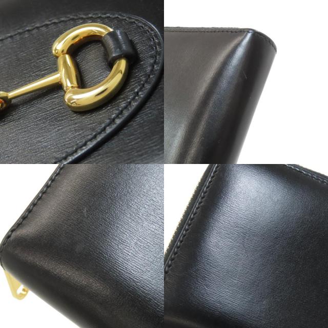 GUCCI グッチ 621889 ホースビット 長財布（小銭入れあり） レザー レディース [中古] GUCCI（グッチ） 621889 ホースビット 長財布（小銭入れあり） レザー