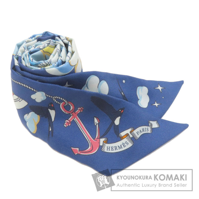 HERMES エルメス ツイリー スカーフ シルク レディース [中古
