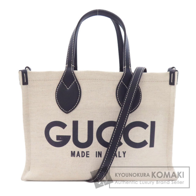 グッチ ハンドバッグ 日本限定 GUCCI プリント ミニ 2WAY