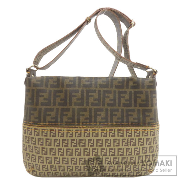 FENDI フェンディ ズッカ柄 ズッキーノ ショルダーバッグ PVC FENDI フェンディ ズッカ柄 ズッキーノ ショルダーバッグ PVC
