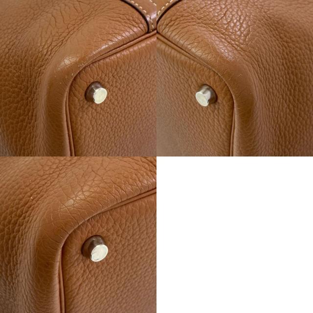 エルメス ハンドバッグ ピコタンPM ゴールド シルバー金具