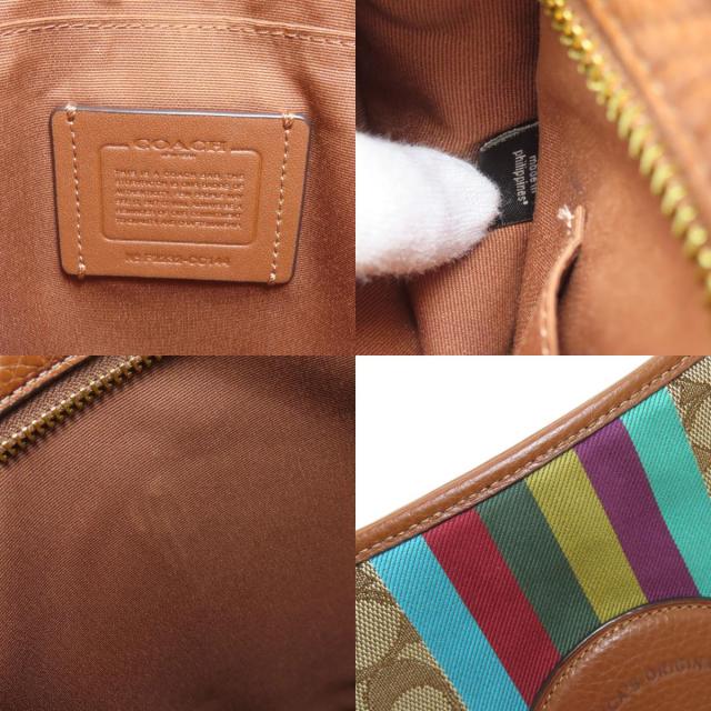 COACH コーチ CC144 シグネチャー ショルダーバッグ キャンバス レディース [中古] COACH コーチ CC144 シグネチャー ショルダーバッグ キャンバス