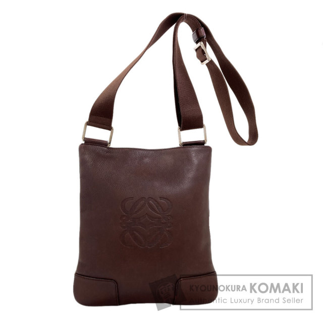 Longchamp ロンシャン 型押し ケイト・モス ショルダーバッグ レザー レディース [中古] Longchamp ロンシャン 型押し ケイト・モス ショルダーバッグ レザー