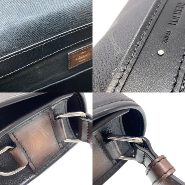 Berluti ベルルッティ ロゴ ショルダーバッグ PVC レディース [中古