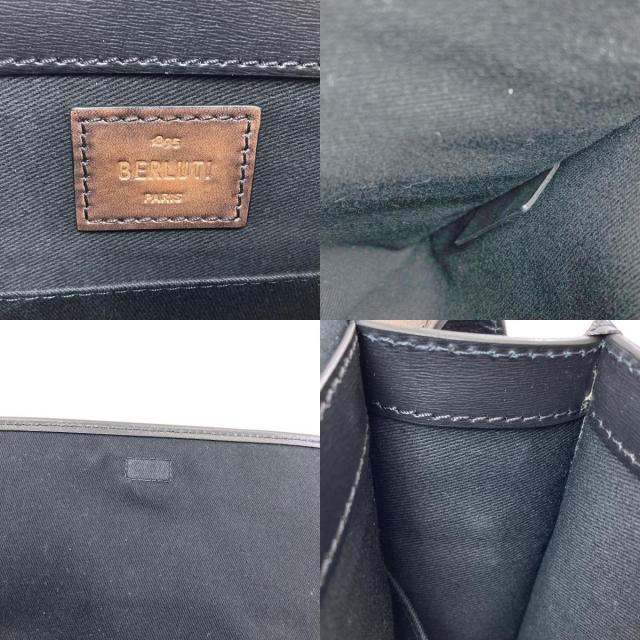 Berluti ベルルッティ ロゴ ショルダーバッグ PVC レディース [中古