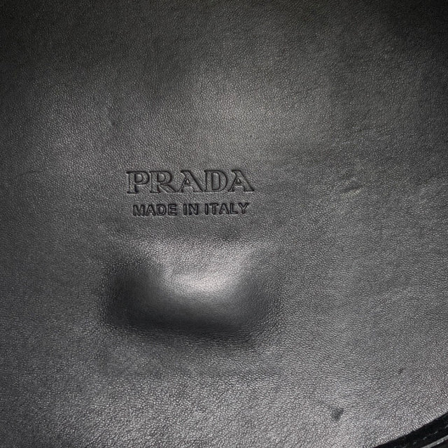 PRADA プラダ 1BE050 タンブール バケット ショルダーバッグ カーフ レディース [中古] PRADA プラダ 1BE050 タンブール バケット ショルダーバッグ カーフ