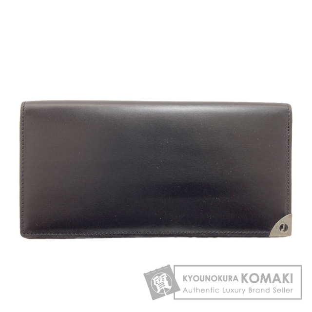 Dunhill ダンヒル ロゴ 長財布（小銭入れなし） レザー メンズ [中古