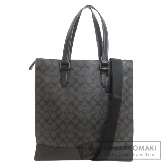 COACH コーチ C3232 シグネチャー 2WAY トートバッグ PVC COACH コーチ C3232 シグネチャー 2WAY トートバッグ PVC