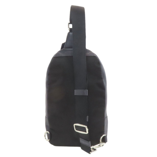 COACH コーチ F71751 ロゴ ボディバッグ レザー メンズ [中古