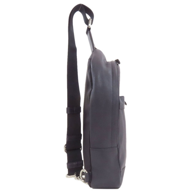 COACH コーチ F71751 ロゴ ボディバッグ レザー メンズ [中古