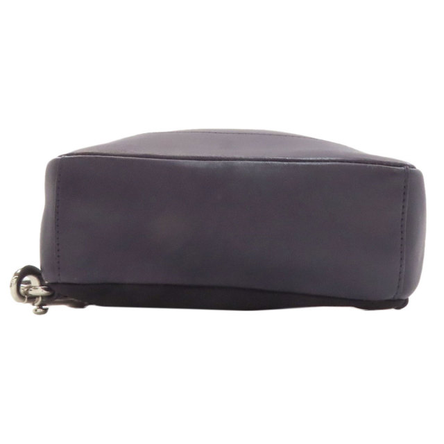 COACH コーチ F71751 ロゴ ボディバッグ レザー メンズ [中古