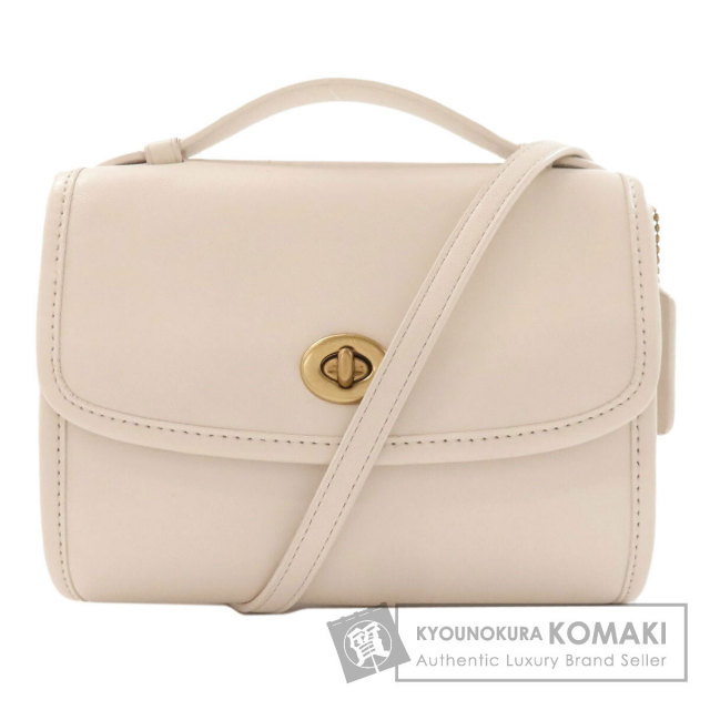 コーチ ハンドバッグ キップ ターンロック クロスボディ 2WAY