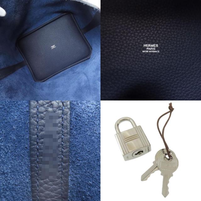 エルメス ハンドバッグ ピコタンロックMM シルバー金具