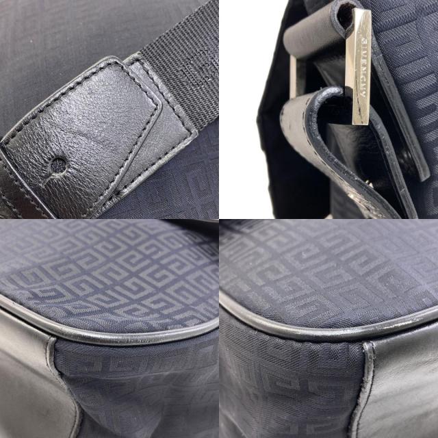 GIVENCHY ジバンシー ショルダーバッグ 4Gロゴ ラウンド型 キャンバス GIVENCHY ジバンシー 4Gロゴモノグラム ショルダーバッグ ナイロン