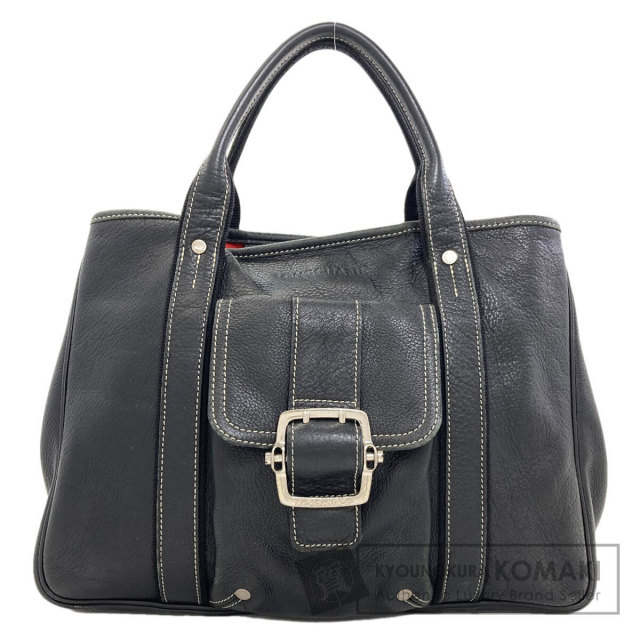 Longchamp ロンシャン 型押し ケイト・モス ショルダーバッグ レザー レディース [中古] LONGCHAMP - Longchamp ロンシャン 型押し ケイト・モス ショルダー