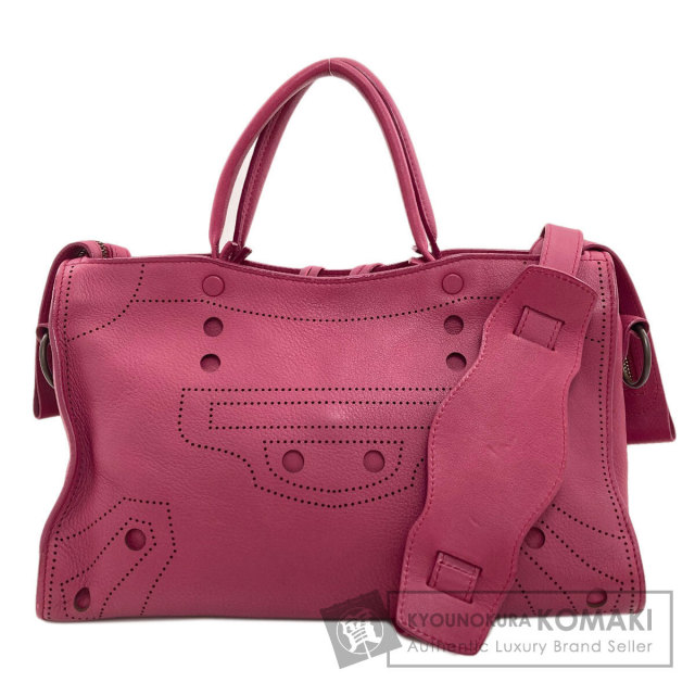 バレンシアガ ハンドバッグ ブラックアウト シティ 2WAY