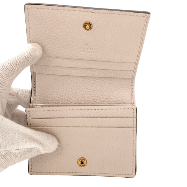 極美品✨️グッチ 二つ折り財布 ズゥミ チェーンウォレット インターロッキング GUCCI（グッチ） （未使用 展示品）グッチ ズゥミ チェーンウォレット