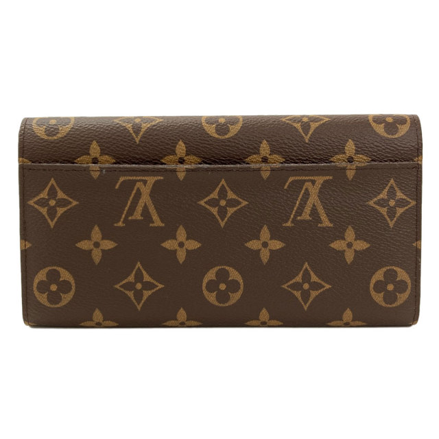 LOUIS VUITTON ルイヴィトン M62234 ポルトフォイユ・サラ 長財布（小銭入れあり） モノグラムキャンバス レディース [中古] LOUIS VUITTON - LOUIS VUITTON ルイヴィトン M62234 ポルトフォイユ