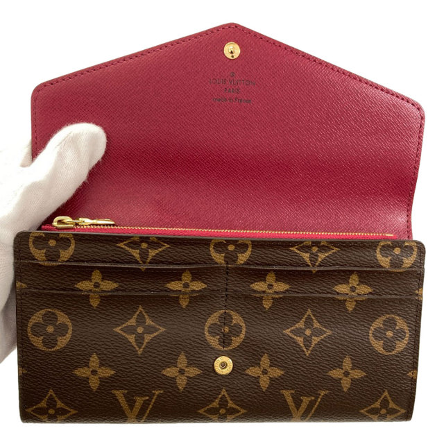 LOUIS VUITTON ルイヴィトン M62234 ポルトフォイユ・サラ 長財布（小銭入れあり） モノグラムキャンバス レディース [中古] LOUIS VUITTON ルイヴィトン M62234 ポルトフォイユ・サラ 長財布