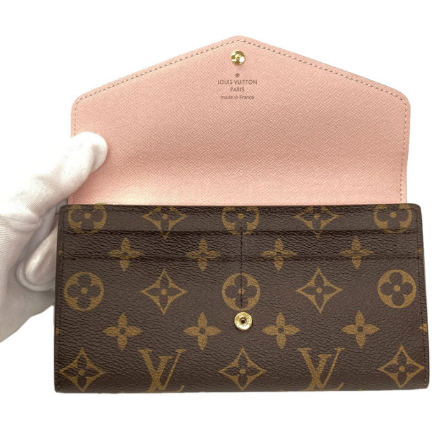 ルイヴィトン 長財布（小銭入れあり） ポルトフォイユ・サラ