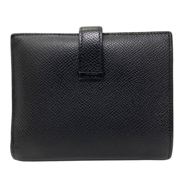 HERMES エルメス ベアンコンパクト シルバー金具 二つ折り財布（小銭入れあり） エプソン レディース [中古] HERMES - HERMES エルメス ベアンコンパクト シルバー金具 二つ折り