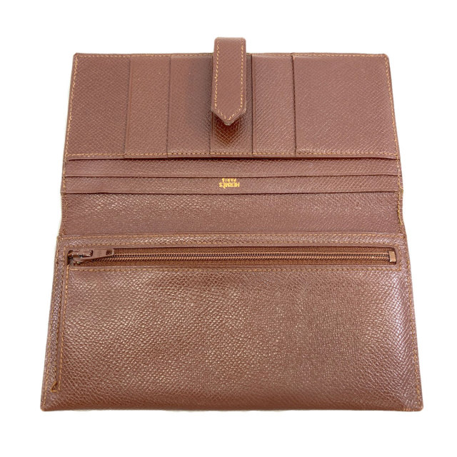 HERMES エルメス ベアンクラシック ゴールド金具 長財布（小銭入れあり