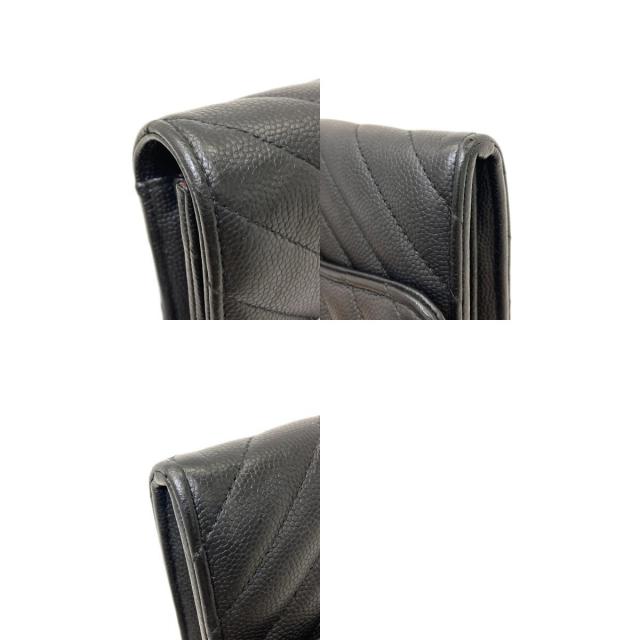 CHANEL シャネル 27723991 Vステッチ ココマーク ゴールド金具 長財布