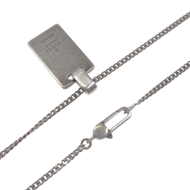 GUCCI グッチ ディアマンテ ネックレス シルバー レディース [中古