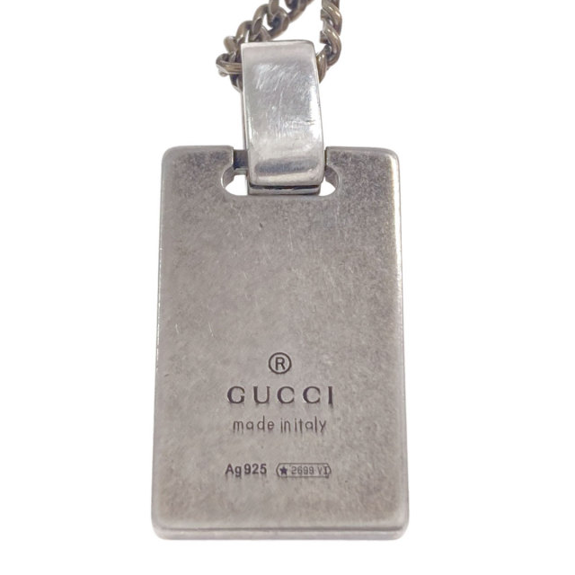 GUCCI グッチ ディアマンテ ネックレス シルバー レディース [中古