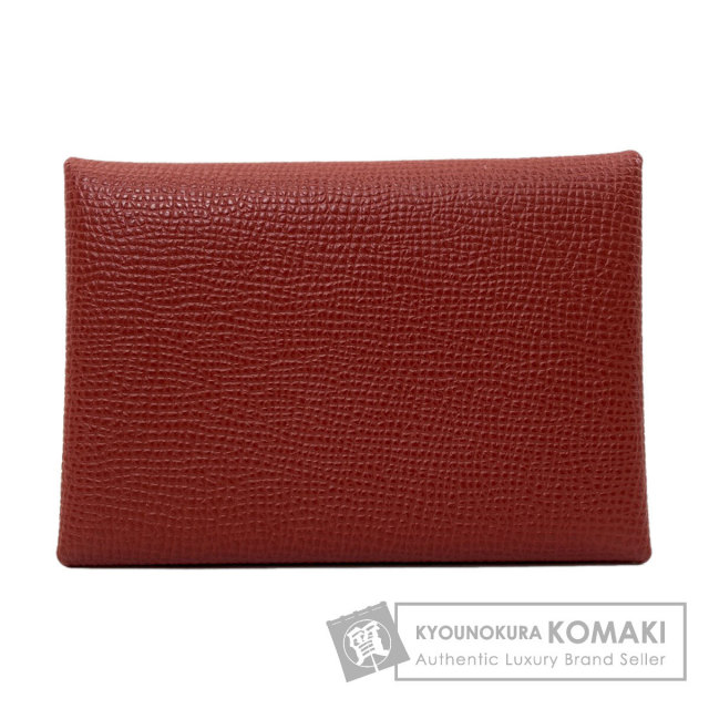 エルメス カードケース カルヴィ デュオ ヴェルソ シルバー金具