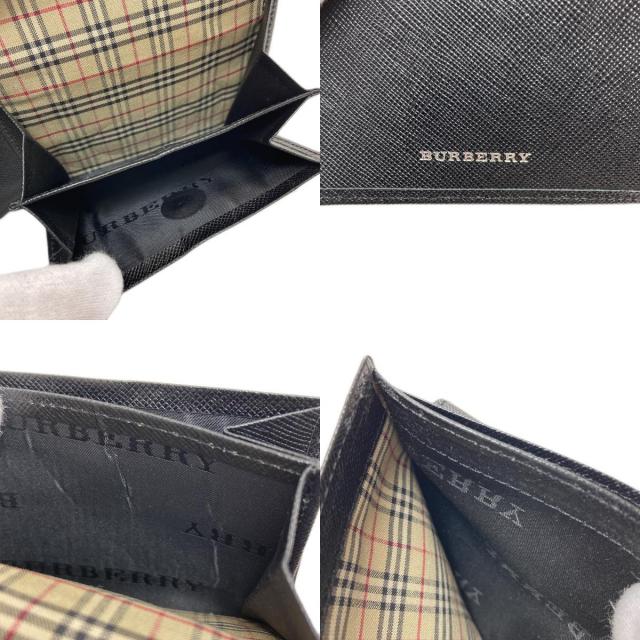 BURBERRY バーバリー ロゴモチーフ 二つ折り財布（小銭入れあり） PVC レディース [中古] 中古・古着通販】BURBERRY (バーバリー) 2つ折り財布 ブラウン