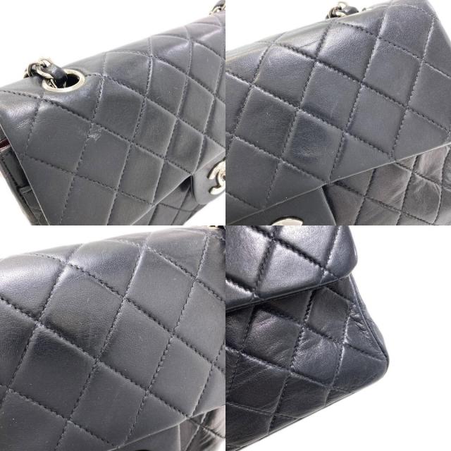 シャネル マトラッセ シルバー ステンレススチール レディース CHANEL CHANEL シャネル マトラッセ シルバー金具 ショルダーバッグ