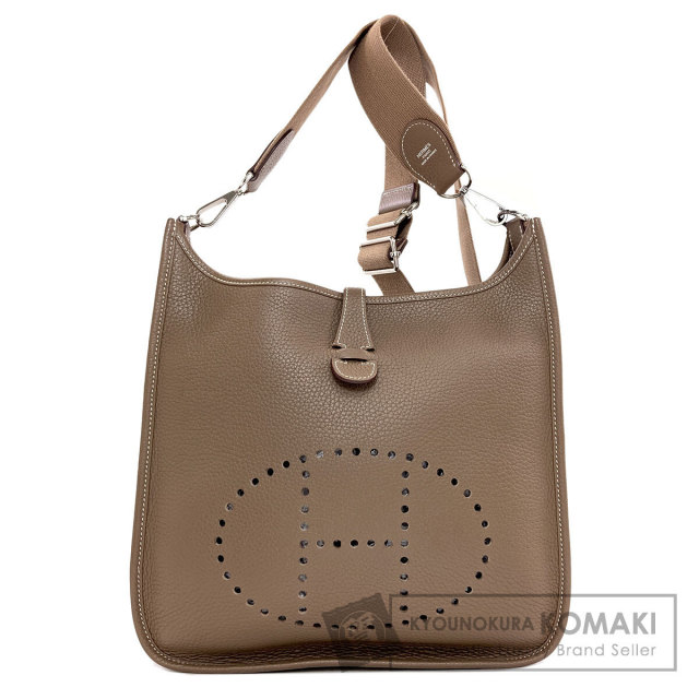 エルメス ショルダーバッグ エブリン3 PM エトープ シルバー金具