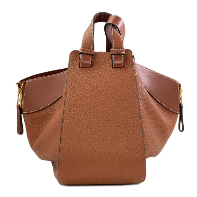 ロエベ LOEWE ハンドバッグ ハンモック スモール 2WAY ブラウン LOEWE ロエベ ハンモック スモール 2WAY ハンドバッグ カーフ