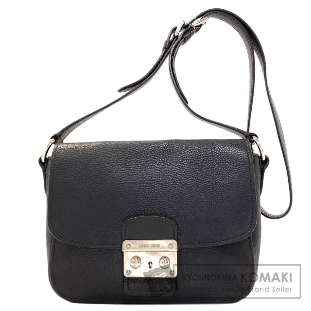 MIUMIU ミュウミュウ 5BE026 マドラス ショルダーバッグ レザー レディース [中古] MIUMIU ミュウミュウ 5BE026 マドラス ショルダーバッグ レザー