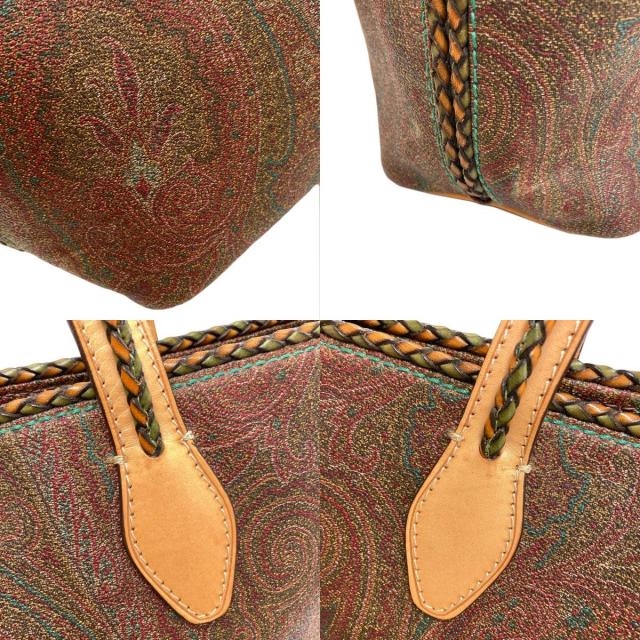 ETRO エトロ ペイズリー柄 トートバッグ PVC レディース [中古