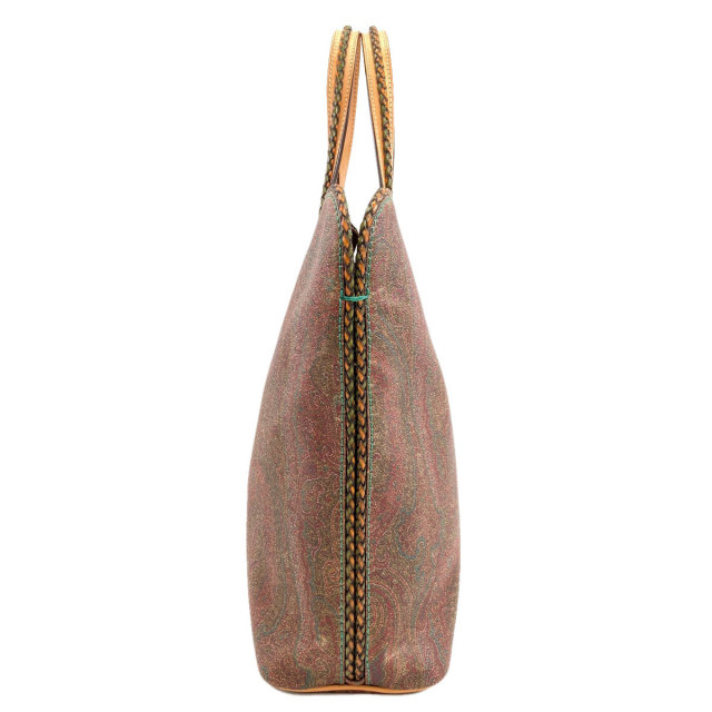 ETRO エトロ ペイズリー柄 トートバッグ PVC レディース [中古