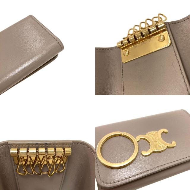 CELINE セリーヌ トリオンフ キーケース カーフ レディース [中古