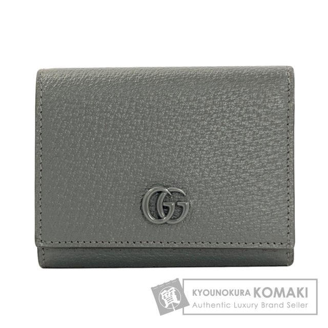 GUCCI グッチ 456126 GGマーモント ダブルG 二つ折り財布（小銭入れ