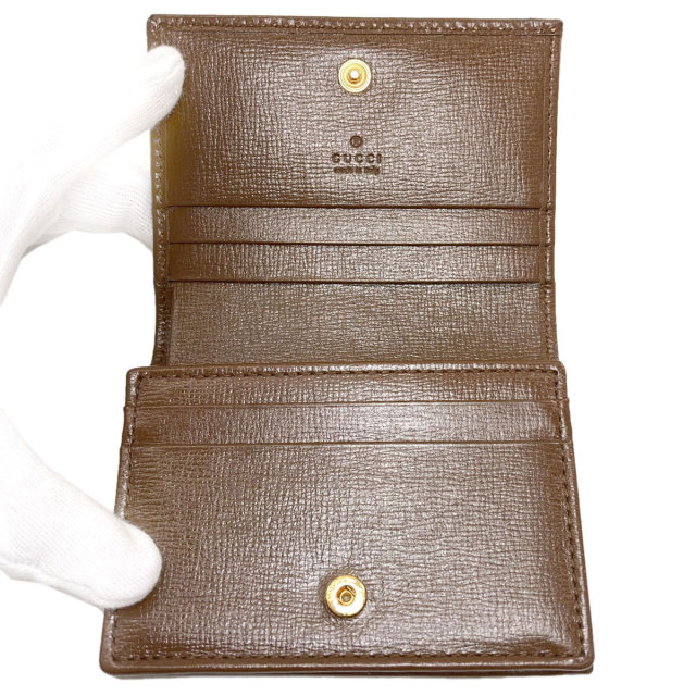 未使用GUCCI ホースビット 日本限定 621887 二つ折り財布 キャンバス GUCCI（グッチ） （新品・未使用品）GUCCI 621887 日本限定 1955