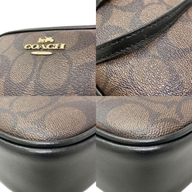 コーチ ショルダーバッグ コンバーチブル ベルト シグネチャー 2WAY