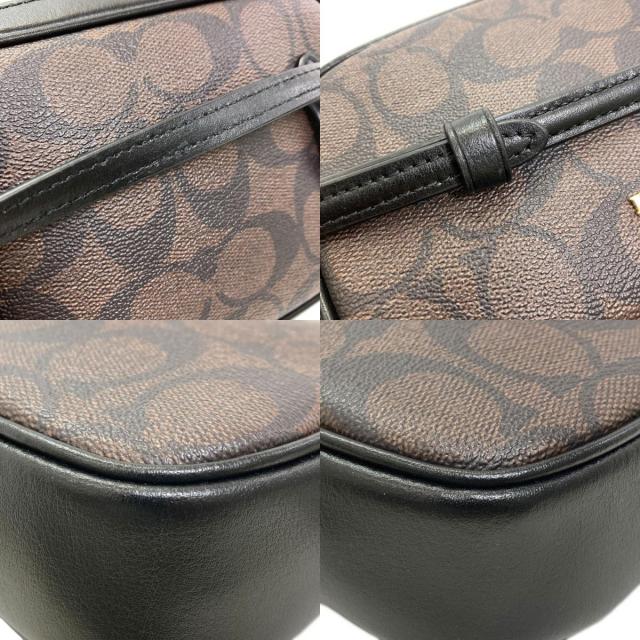 コーチ ショルダーバッグ コンバーチブル ベルト シグネチャー 2WAY