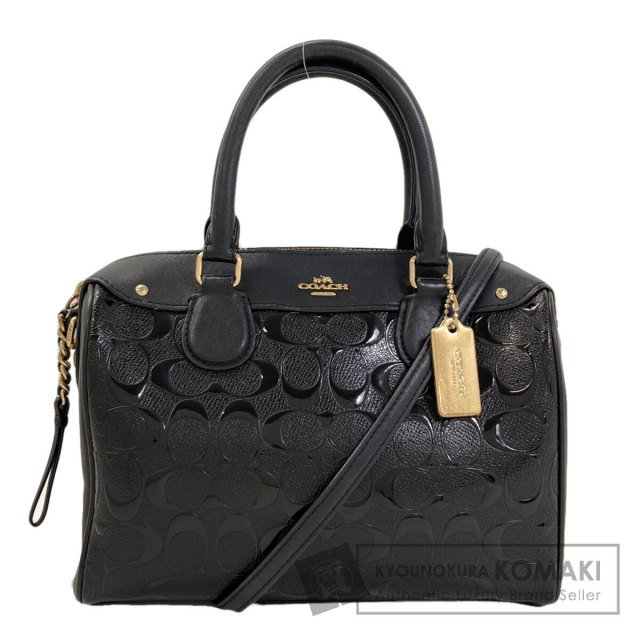 COACH コーチ F11920 シグネチャー 2WAY ハンドバッグ レザー