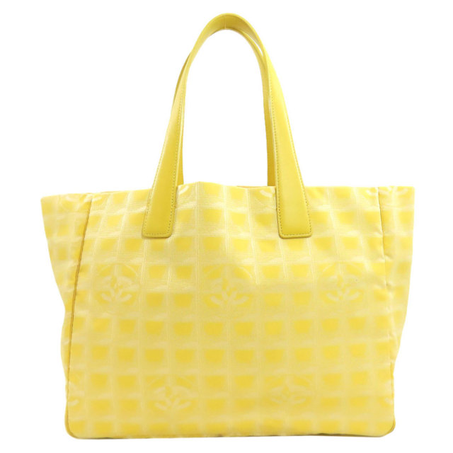 シャネル トートバッグ ニュートラベルラインMM シルバー金具