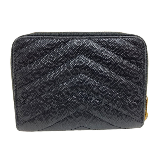 YVES SAINT LAURENT イヴ・サンローラン カサンドラ ステッチ 二つ折り